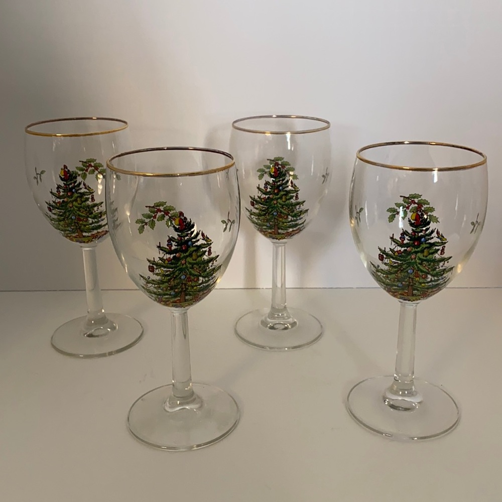 Spode Christmas Tree Glasses